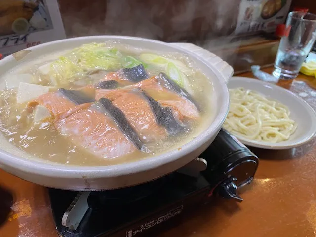 札幌市・北区・オイルリンパマッサージ・ヘッドスパ【リラクゼーションサロン　ここの】石狩鍋